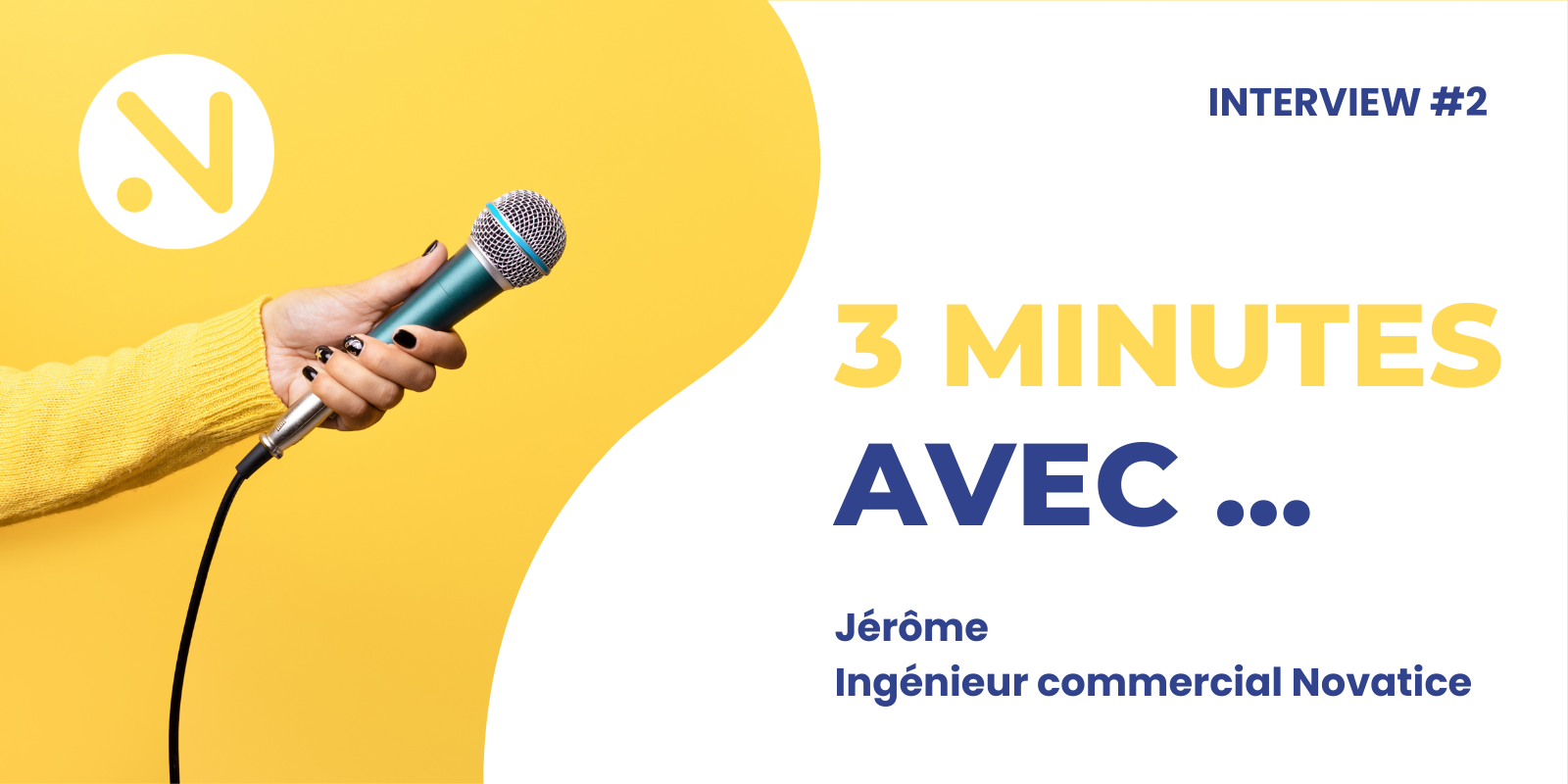 3 minutes avec … Jérôme, commercial Novatice